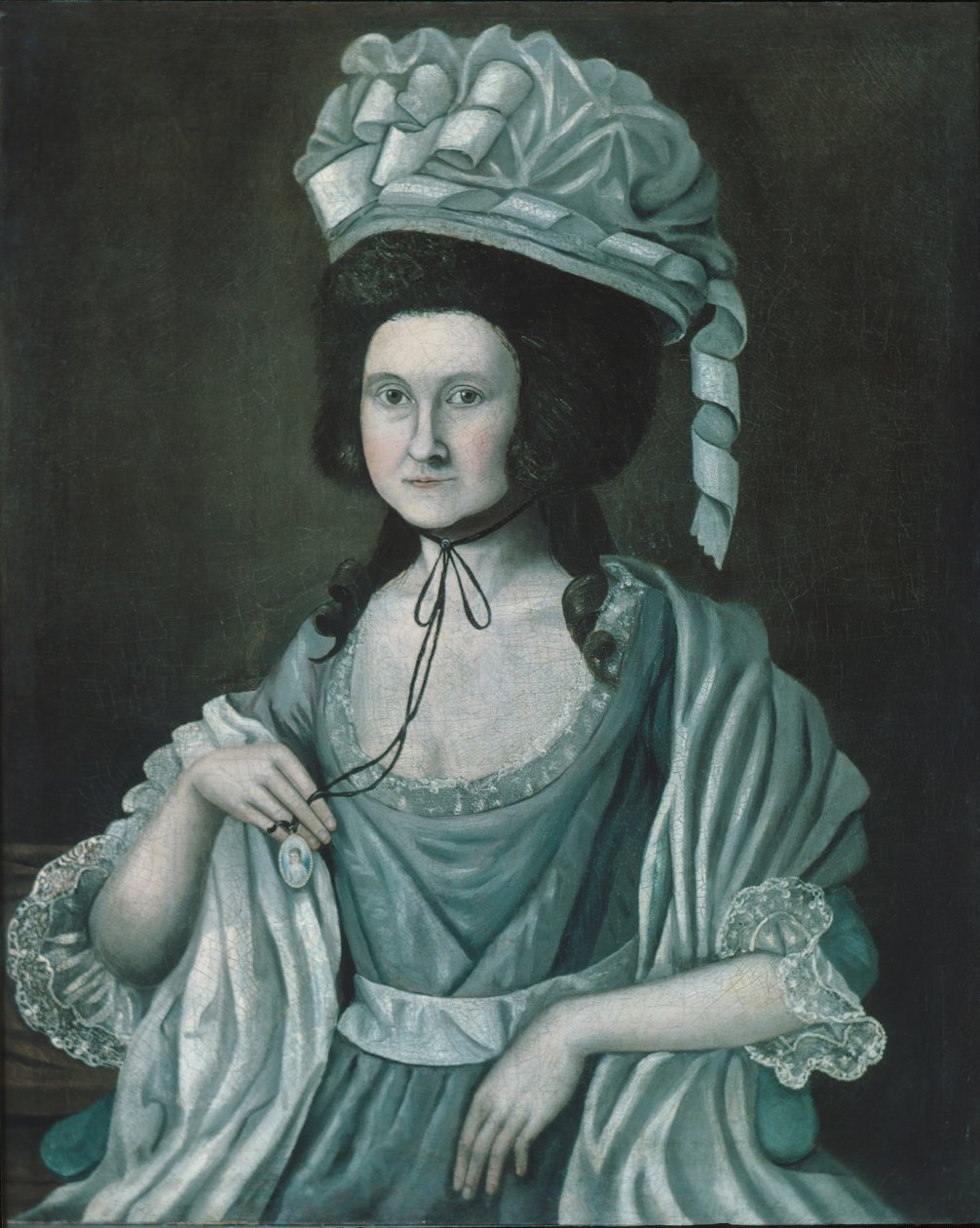 萨莉·桑福德·佩里特（Sally Sanford Perit），1790年。 作者 鲁本·摩尔斯罗普
