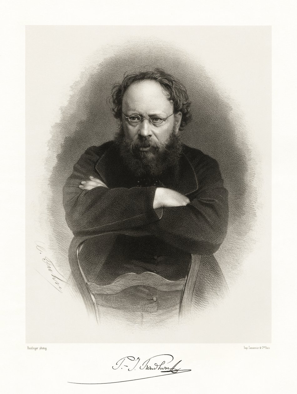 Pierre Joseph Proudhon，1865-66 作者 罗伊特林根工作室