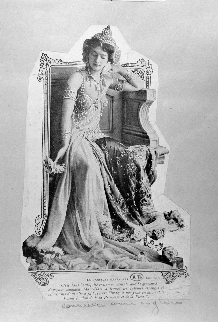 Mata Hari（1876-1917）1910 作者 罗伊特林根工作室