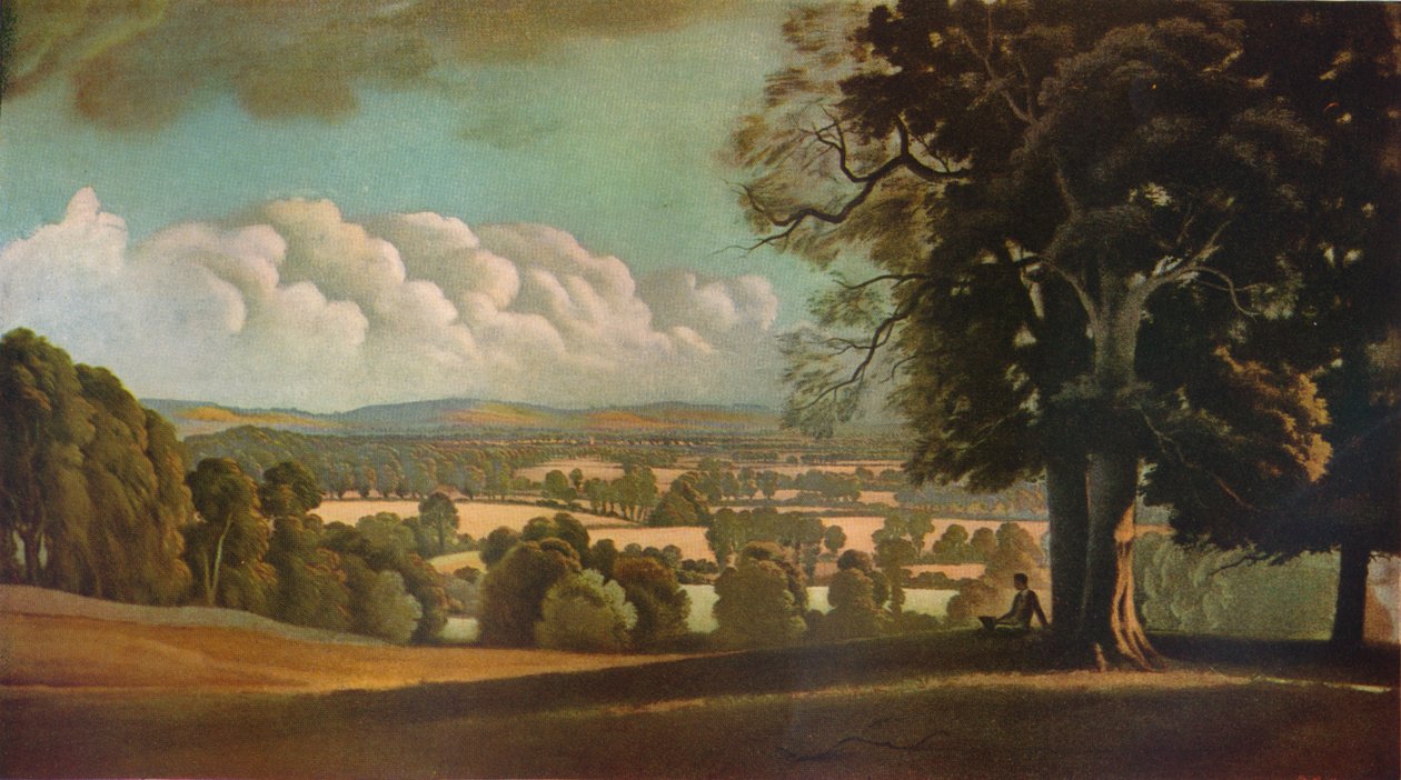 艾尔斯伯里谷（Vale of Aylesbury），1933年 作者 雷克斯·惠斯勒