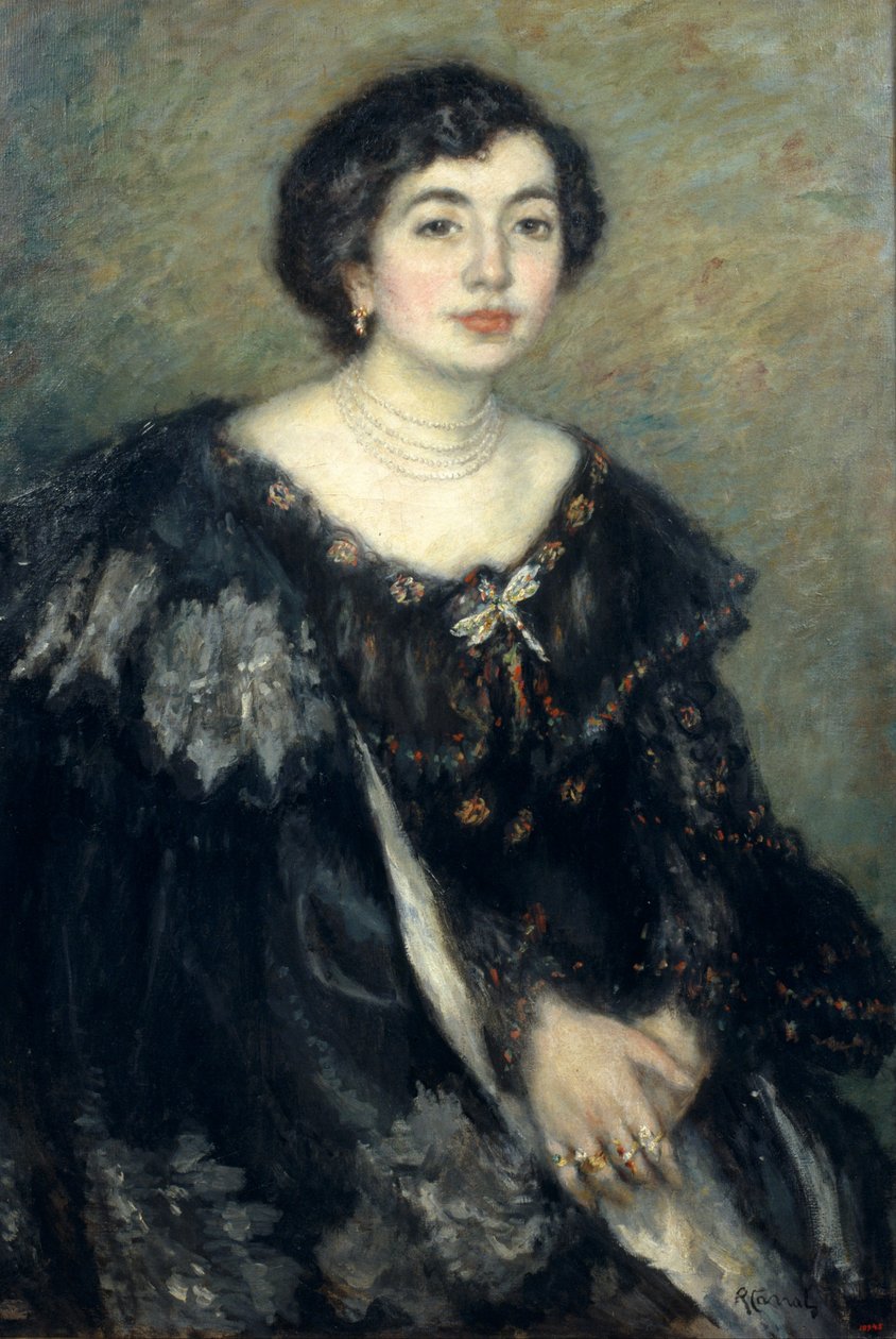 Amouroux女士（艺术家嫂子） 作者 里卡德运河