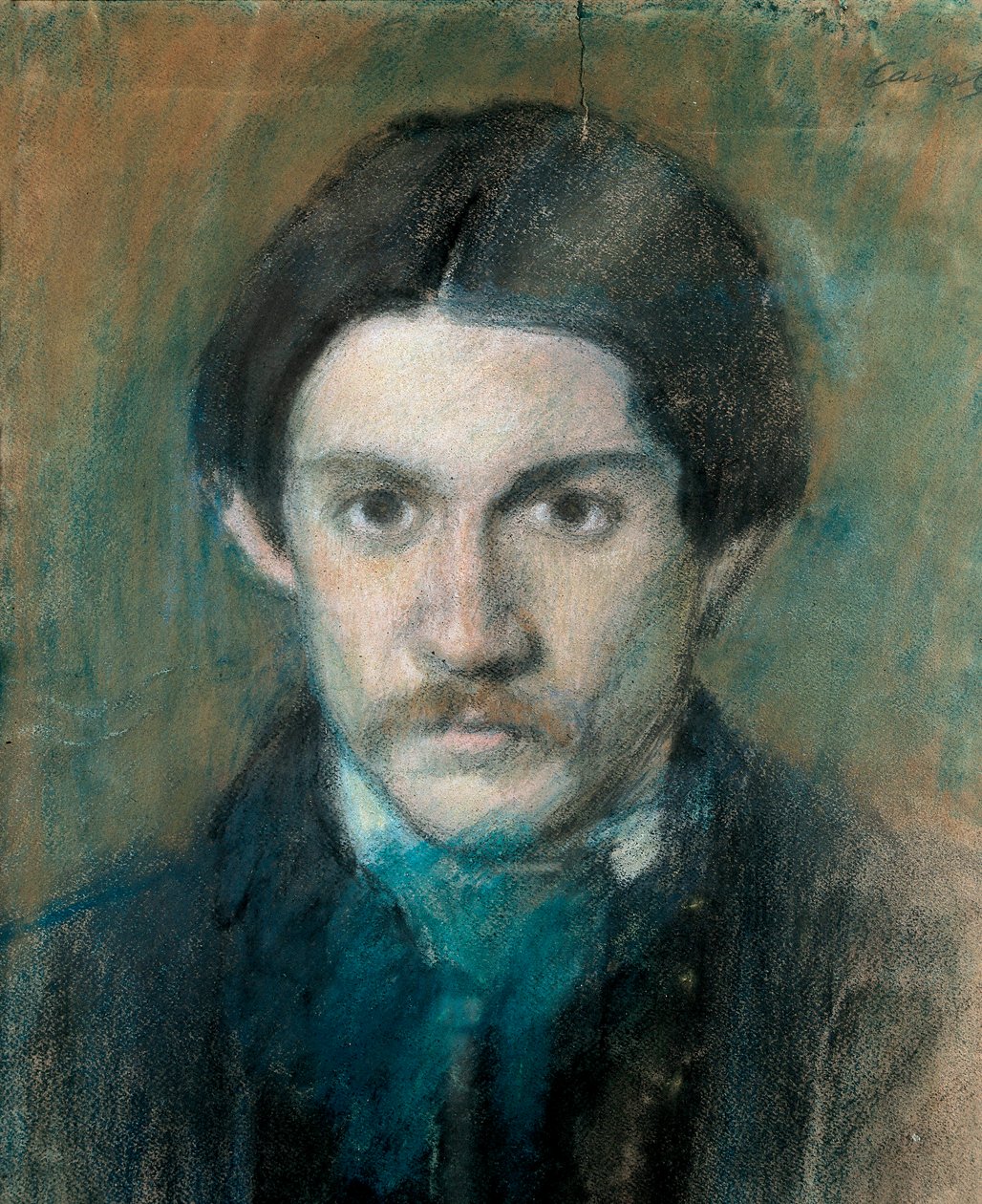 Portrait du peintre espagnol Pablo Picasso (painting) 作者 里卡多运河与兰比