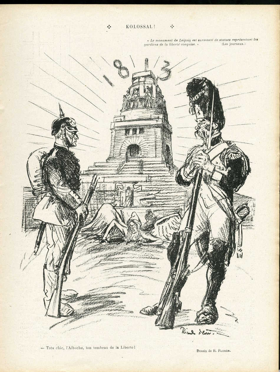 Illustration by Ricardo Flores (1878-1918) in Le Lire 作者 里卡多·弗洛雷斯（Ricardo Flores）