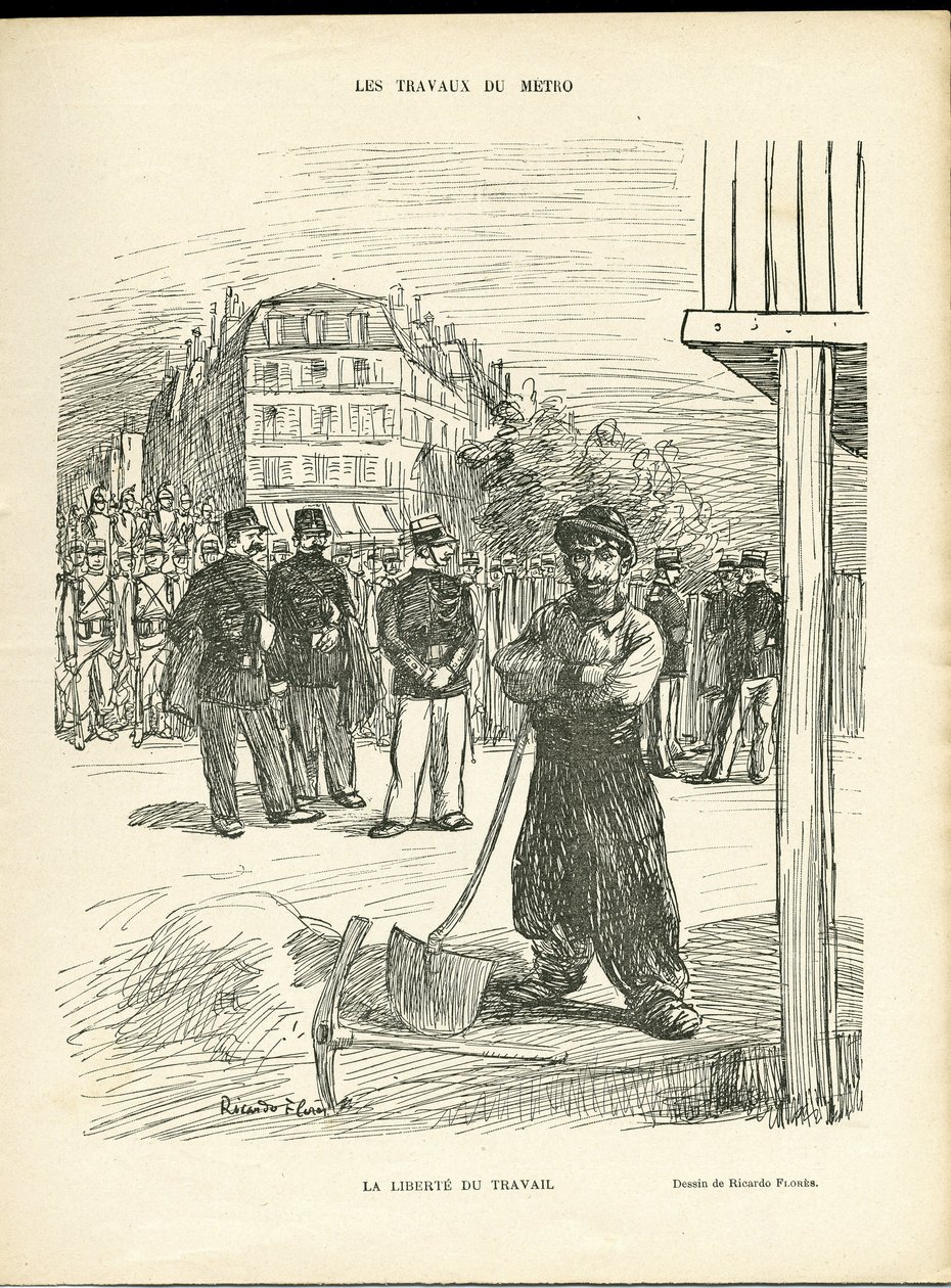 Illustration by Ricardo Flores (1878-1918) in Le Rire 作者 里卡多·弗洛雷斯（Ricardo Flores）