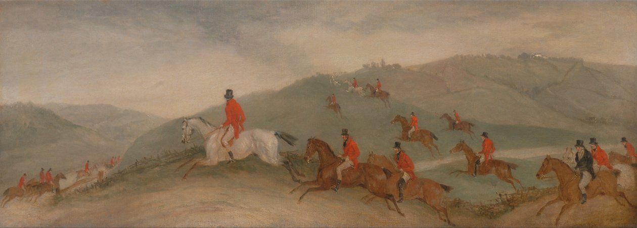 Foxhunting- Road Riders或Funkers 作者 理查德·巴雷特·戴维斯