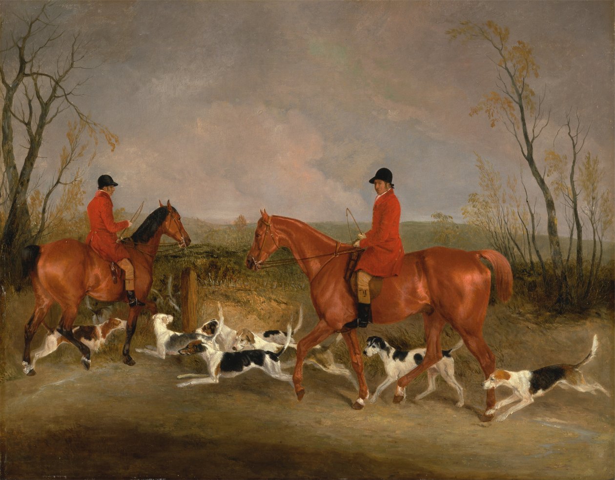 乔治·芒特福德（George Mountford），亨特曼（Quorn）和威尔（W. Derry），惠普（Whipper-In），约翰奥戈斯金雀花（John OGaunts Gorse），梅尔附近... 作者 理查德·巴雷特·戴维斯