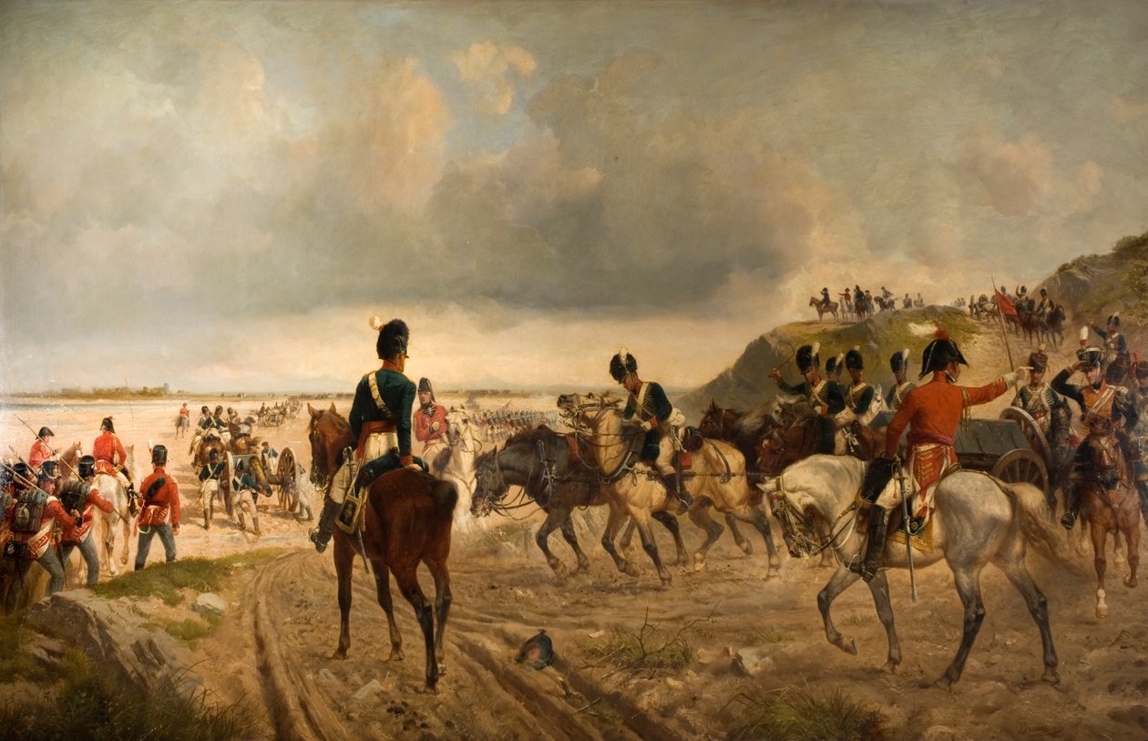 Bidossoa的通过，1886年 作者 理查德·比维斯（Richard Beavis）