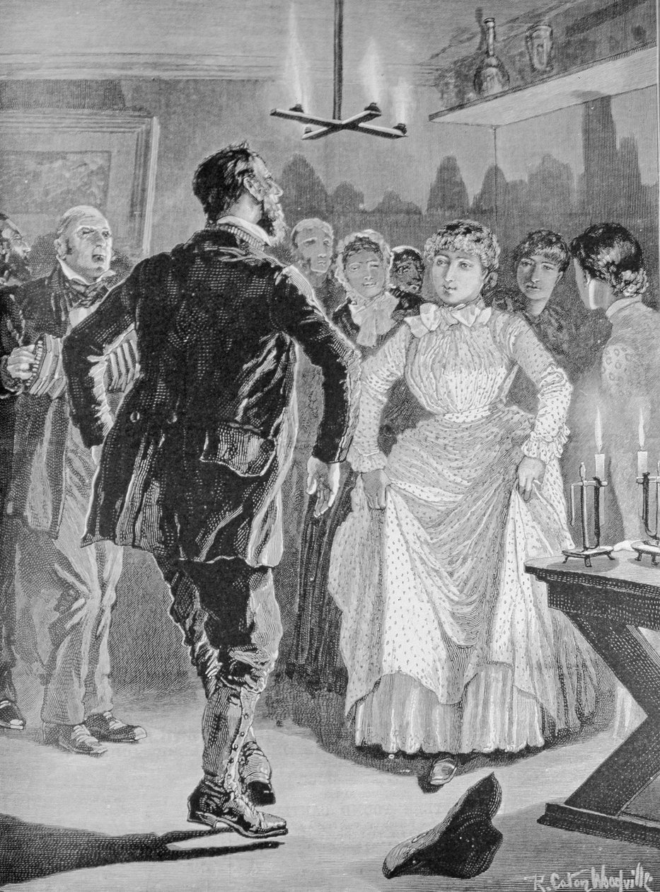 The Gamekeeper&39;s Party，来自“The Illustrated London News”，1886年6月3日 作者 理查德·卡顿·伍德维尔初级