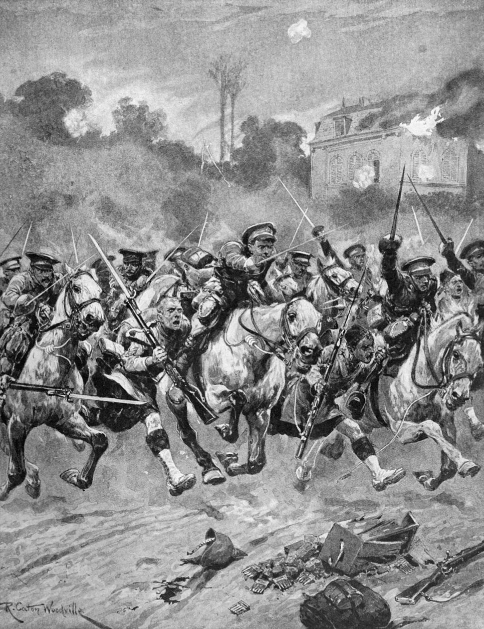 WW1  -  1914年圣昆廷战役 作者 理查德·卡顿二世·伍德维尔