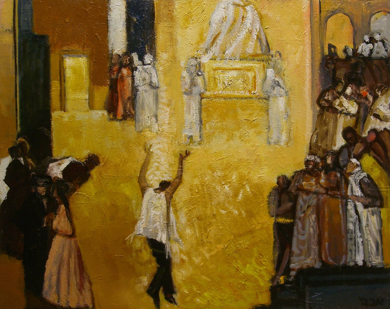 大卫独自跳舞，2001年 作者 理查德当代艺术家麦克比