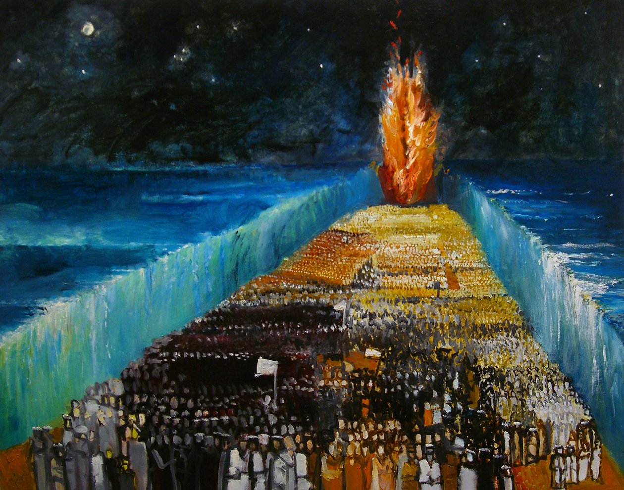 出埃及记，1999年 作者 理查德当代艺术家麦克比