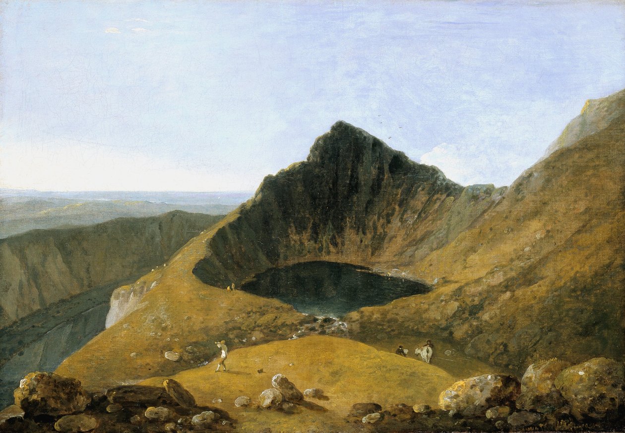 Llyn-y-Cau，Cader Idris 作者 理查德·威尔逊