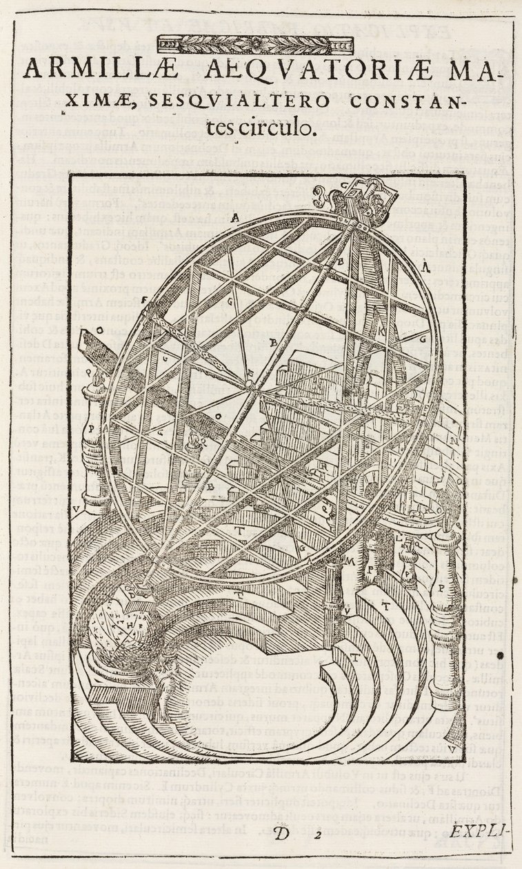 第谷-布拉赫的赤道安装圆，1580年以后 作者 理查德（后）爸爸