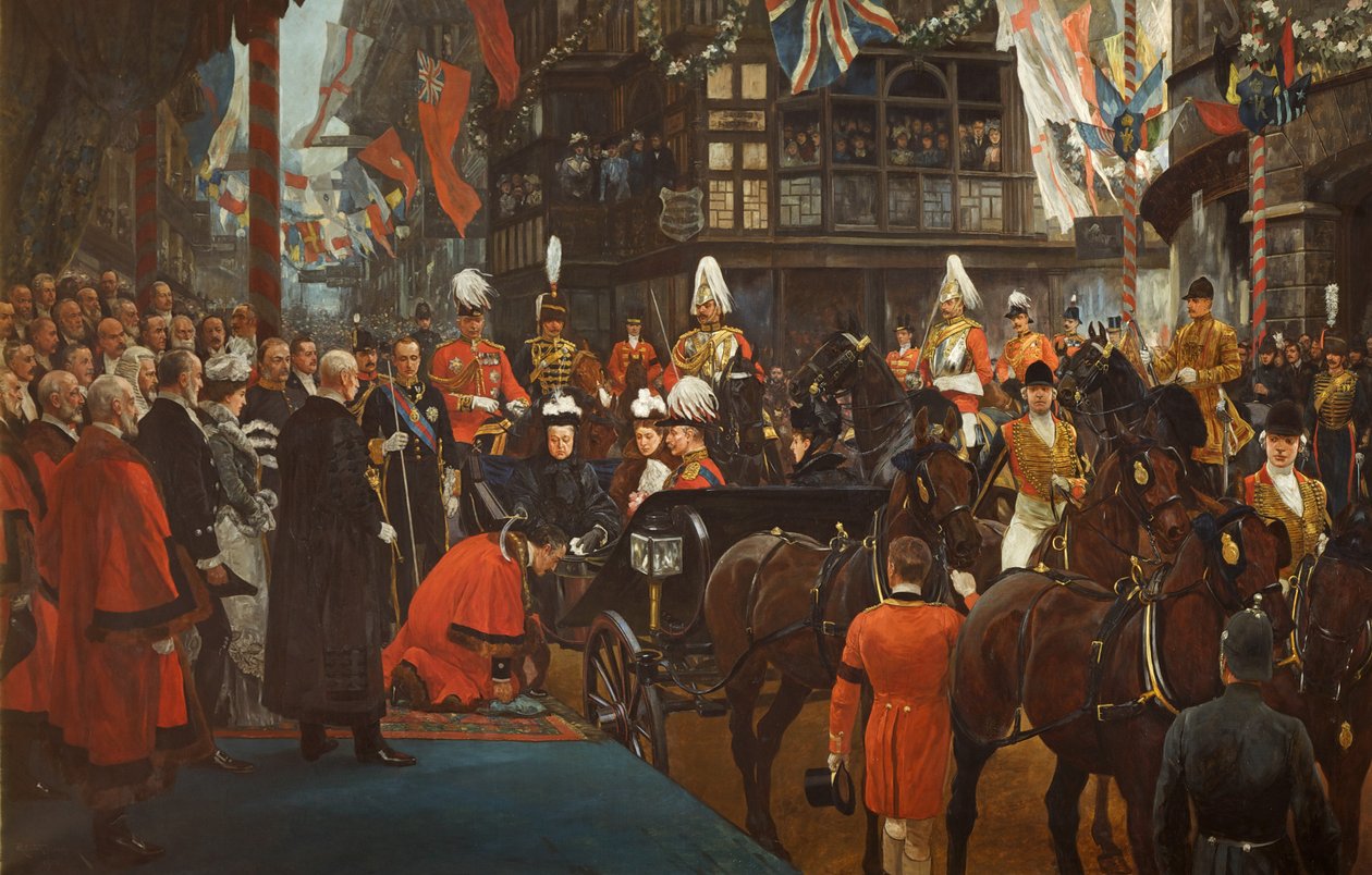 11月12日，女王布里斯托尔市第一任市长维多利亚·维多利亚·奈廷（Victoria Knighting）赫伯特·阿什曼（Herbert Ashman）等 作者 理查德·卡顿二世·伍德维尔