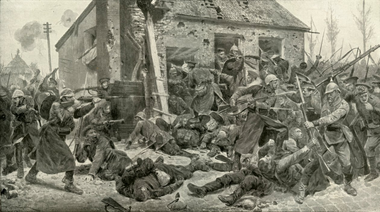 《夺取土地》，1919年。 作者 理查德·卡顿二世·伍德维尔