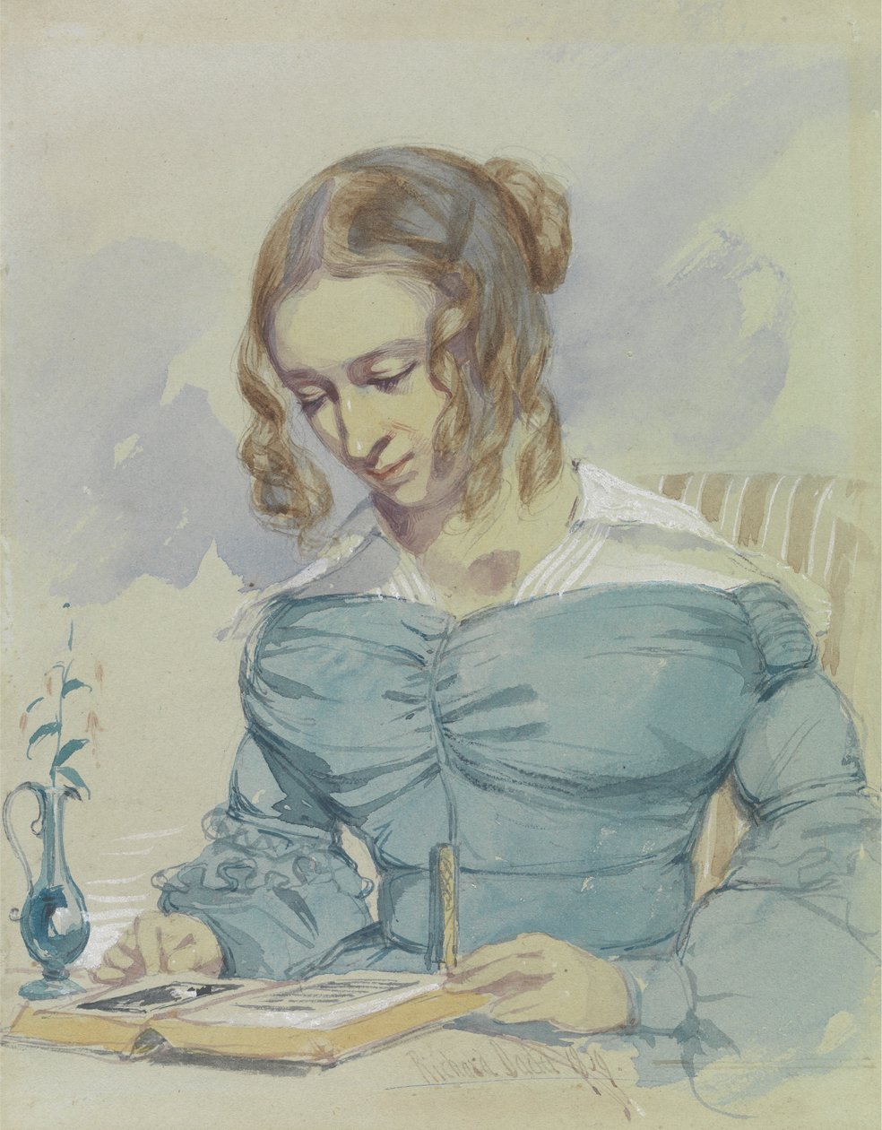 Portrait of Maria Elizabeth Dadd, the Artist