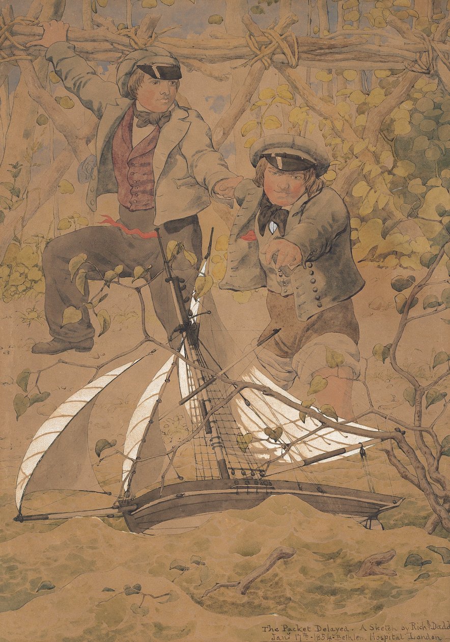数据包延迟，1854年 作者 理查德·达德