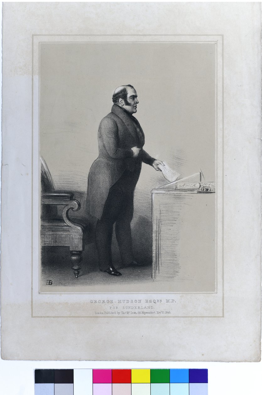 George Hudson Esqre.桑德兰议员 作者 理查德·道尔