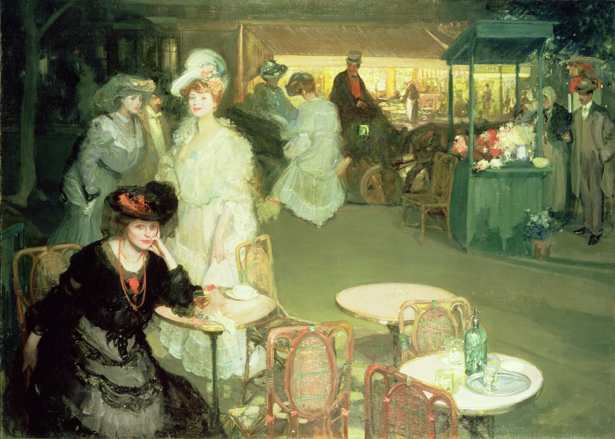鸡尾酒时间或Cafe de Nuit 作者 理查德·埃米尔·米勒