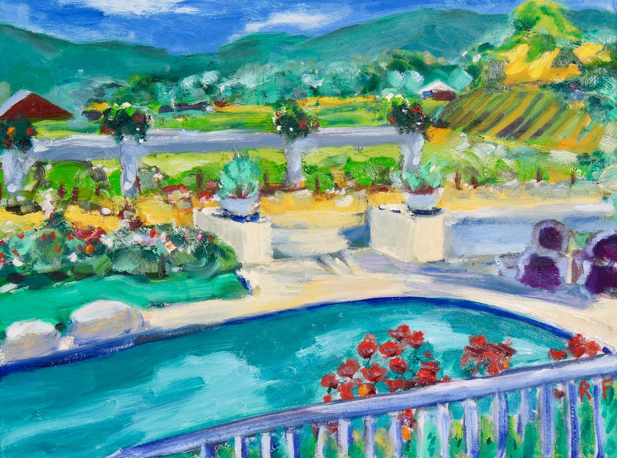 Backyard, Napa, 2019 作者 理查德·福克斯