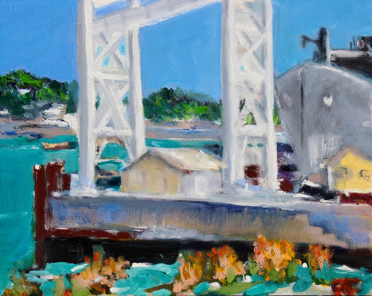 Gantry, Mare Island, 2020 作者 理查德·福克斯