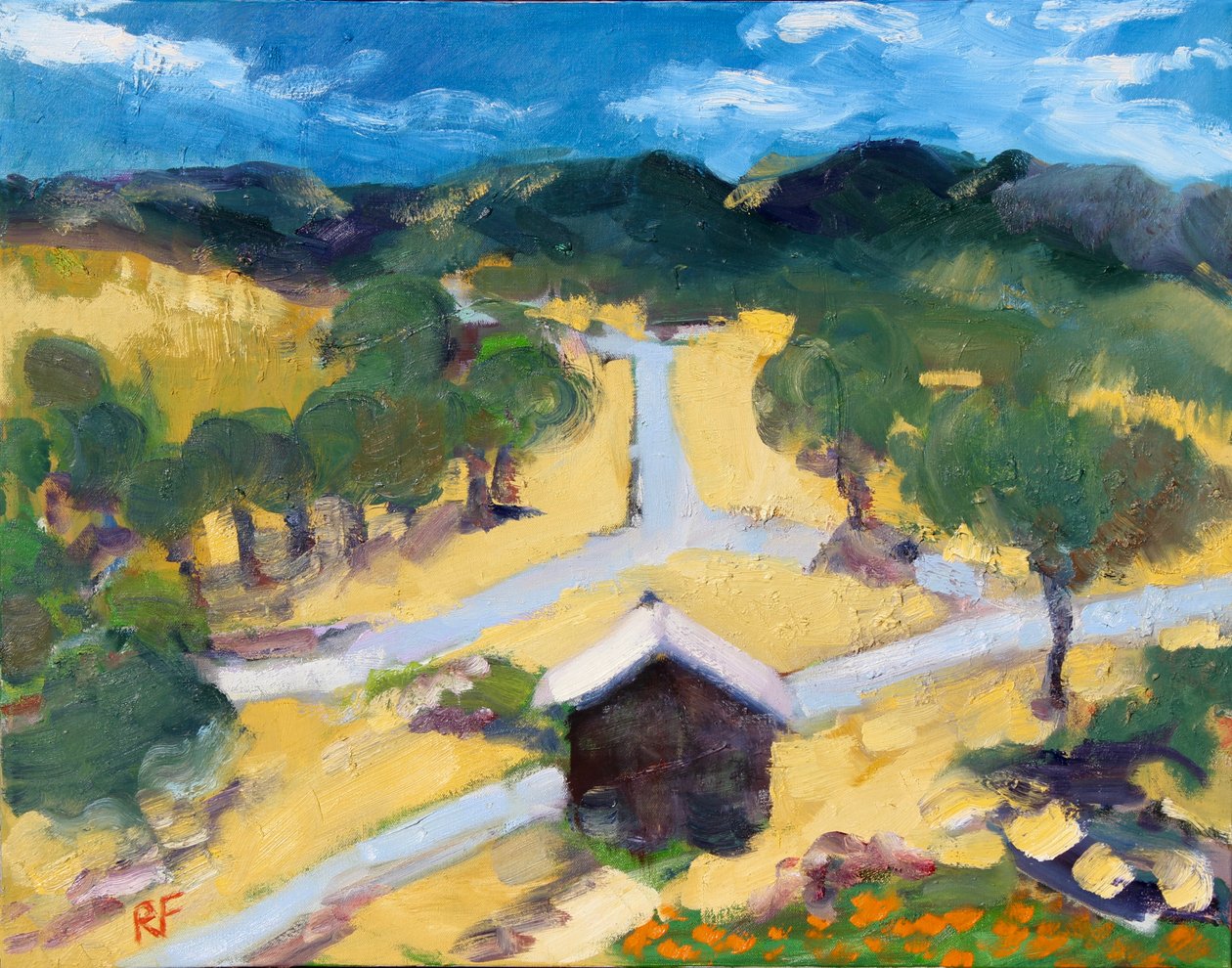 交叉的道路，阿特拉斯峰，2019年 作者 理查德·福克斯