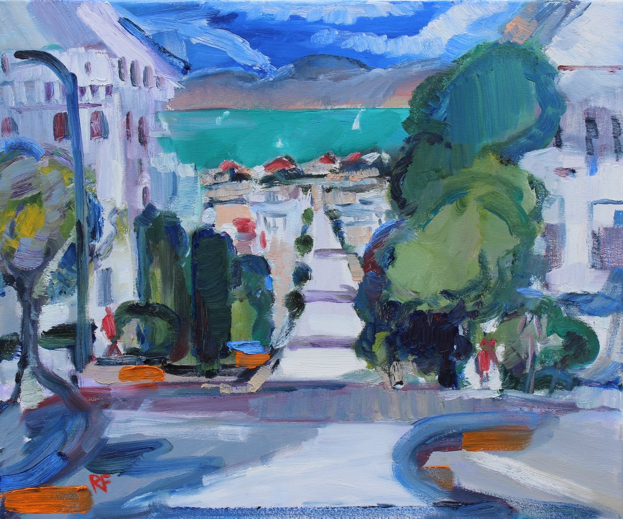 Pacific Heights to the Bay, 2019 作者 理查德·福克斯