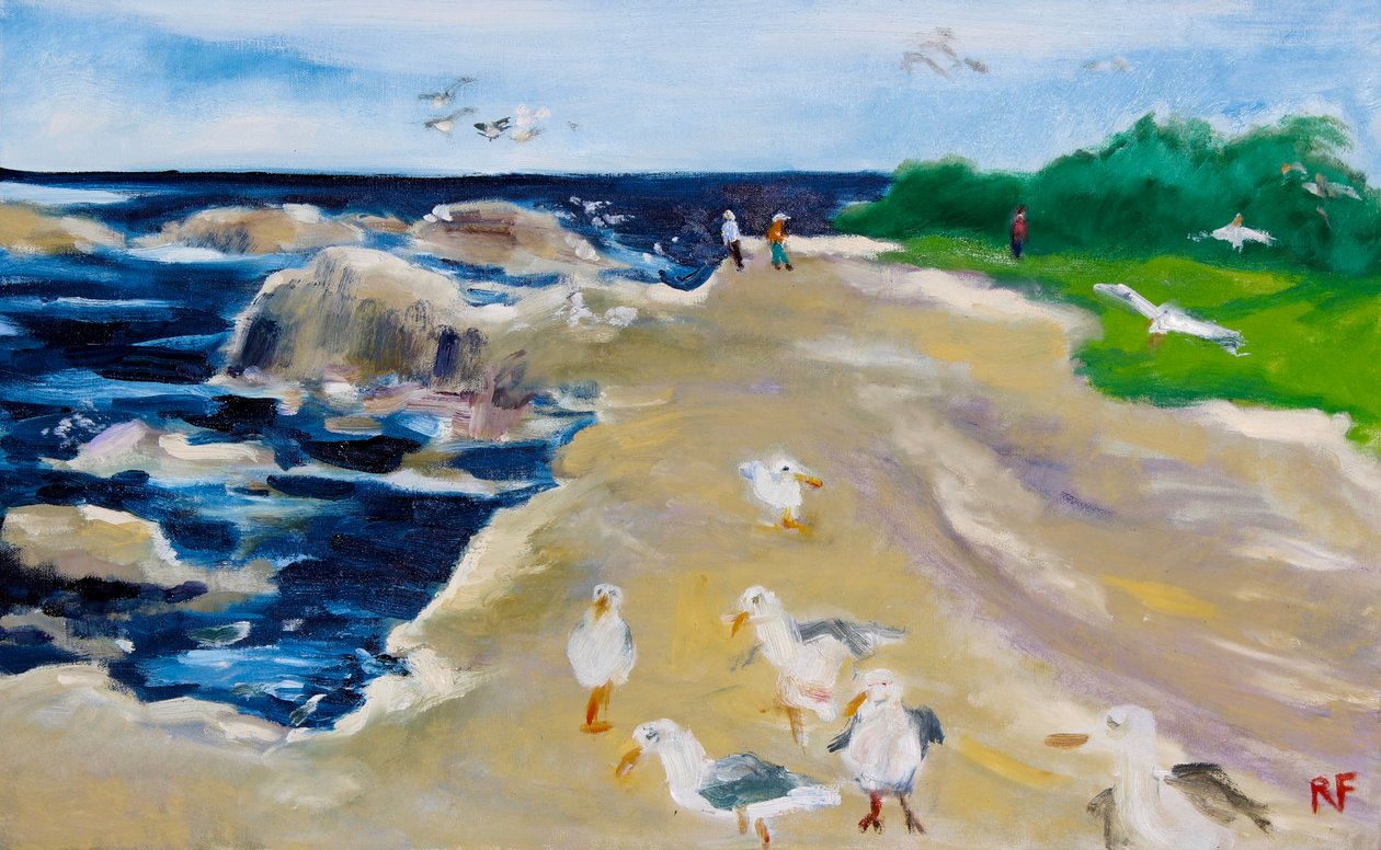 Seagulls, Monterey, 2020 作者 理查德·福克斯