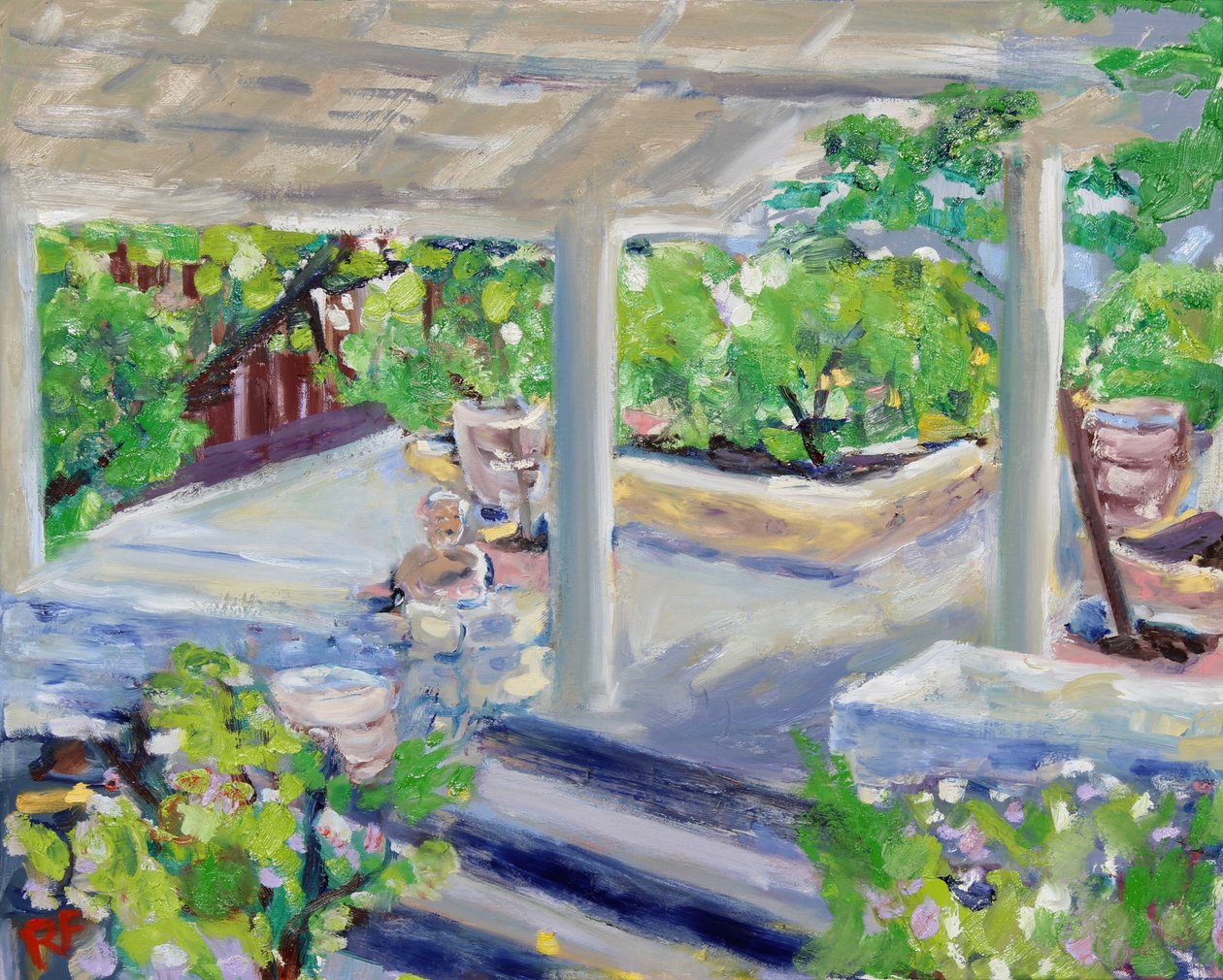 Statue and Canopy, 2020 作者 理查德·福克斯