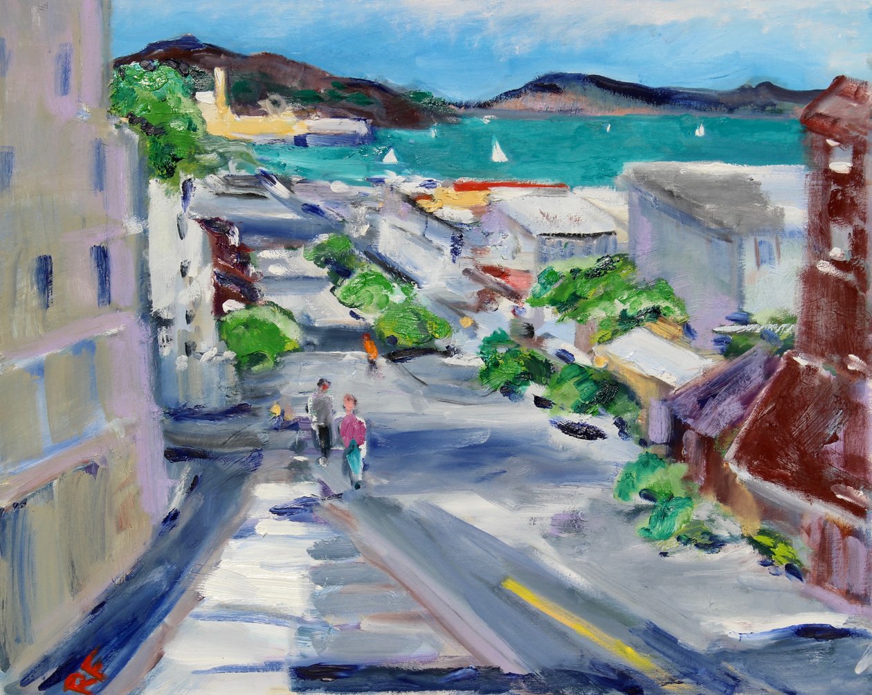 View from Russian Hill, 2020 作者 理查德·福克斯