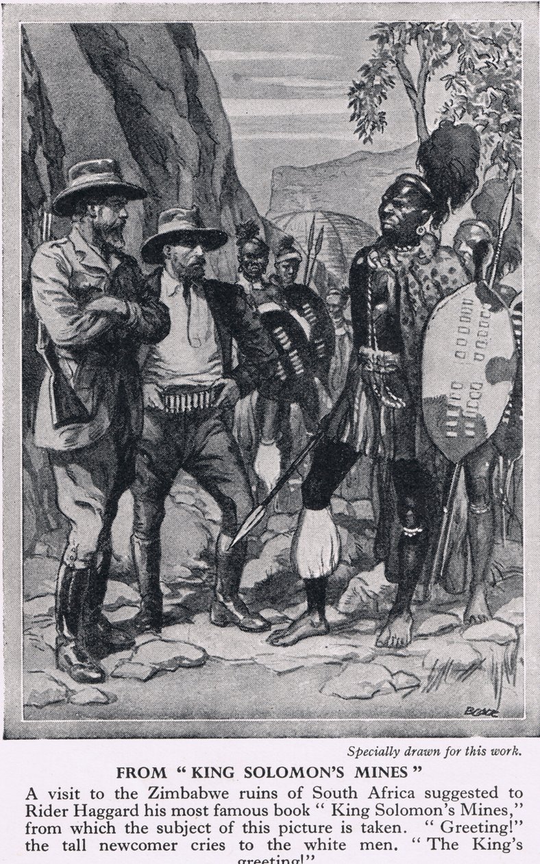 Alan Quatermain 作者 理查德·亨利·布洛克