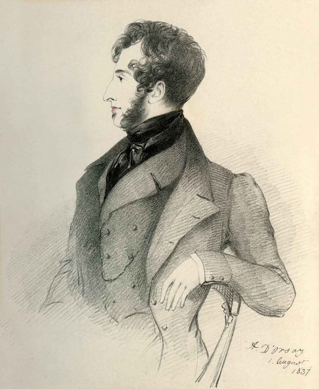 爱德华·利顿·布尔沃（Edward Lytton Bulwer），1837年。 作者 理查德·詹姆斯·莱恩