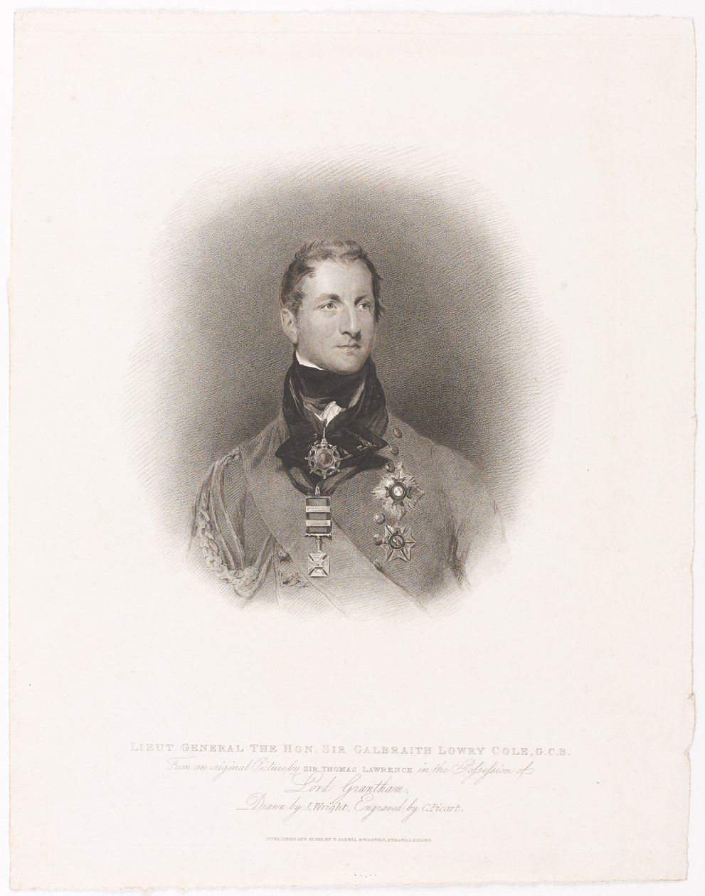 Lieut General The Hon Sir Galbraith Lowry Cole GCB 作者 理查德·詹姆斯·莱恩