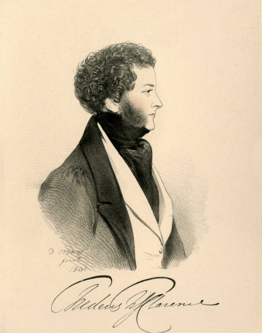 弗雷德里克·菲茨·克拉伦勋爵（Lord Frederic FitzClarence），1841年。 作者 理查德·詹姆斯·莱恩