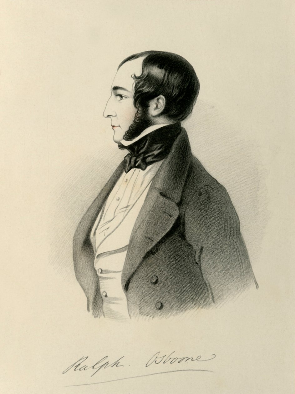 拉尔夫·奥斯本（Ralph Osborne），1846年。 作者 理查德·詹姆斯·莱恩