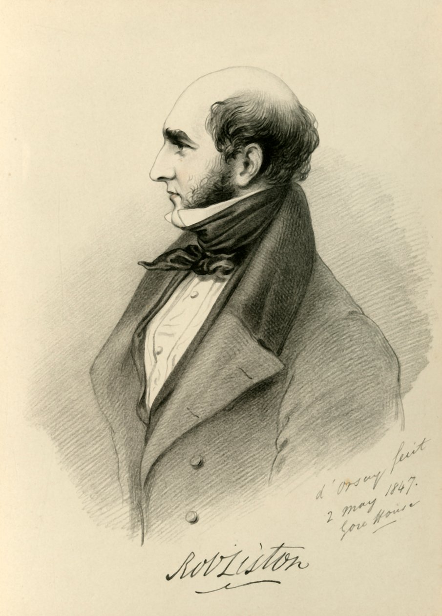 罗伯特·利斯顿（Robert Liston），1847年。 作者 理查德·詹姆斯·莱恩
