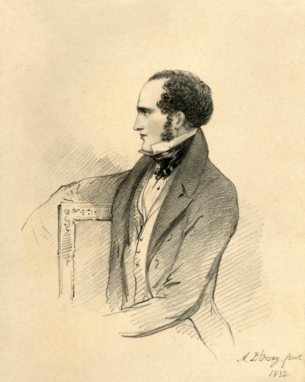 威廉·洛克（William Locke），1832年。 作者 理查德·詹姆斯·莱恩