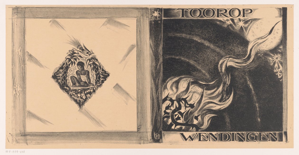 封面设计Wendingen, Toorop 期，1928 年 作者 理查德·尼古拉斯·罗兰·霍尔斯特