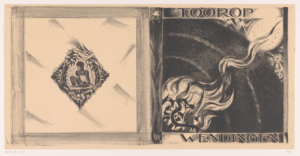 封面设计Wendingen, Toorop 期，1928 年 作者 理查德·尼古拉斯·罗兰·霍尔斯特