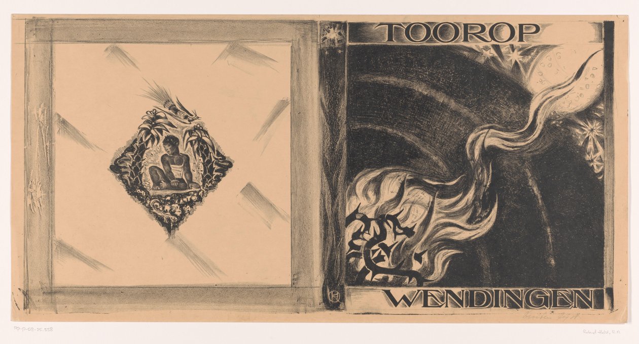 封面设计Wendingen, Toorop 期，1928 年 作者 理查德·尼古拉斯·罗兰·霍尔斯特