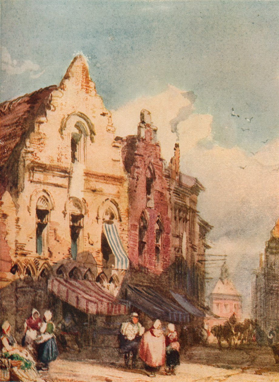 街景，c1826，1923年 作者 理查德·帕克斯·博宁顿