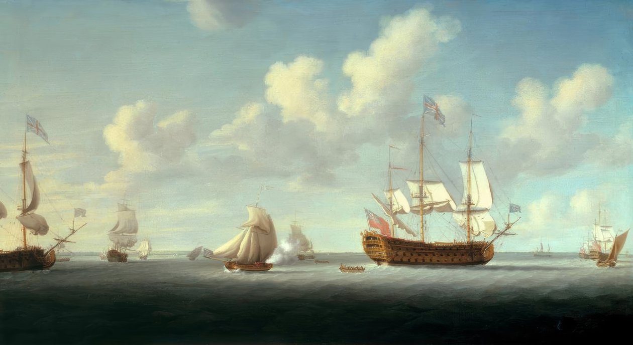 Schiff Royal William -宝石。 v。帕顿 作者 理查德·佩顿