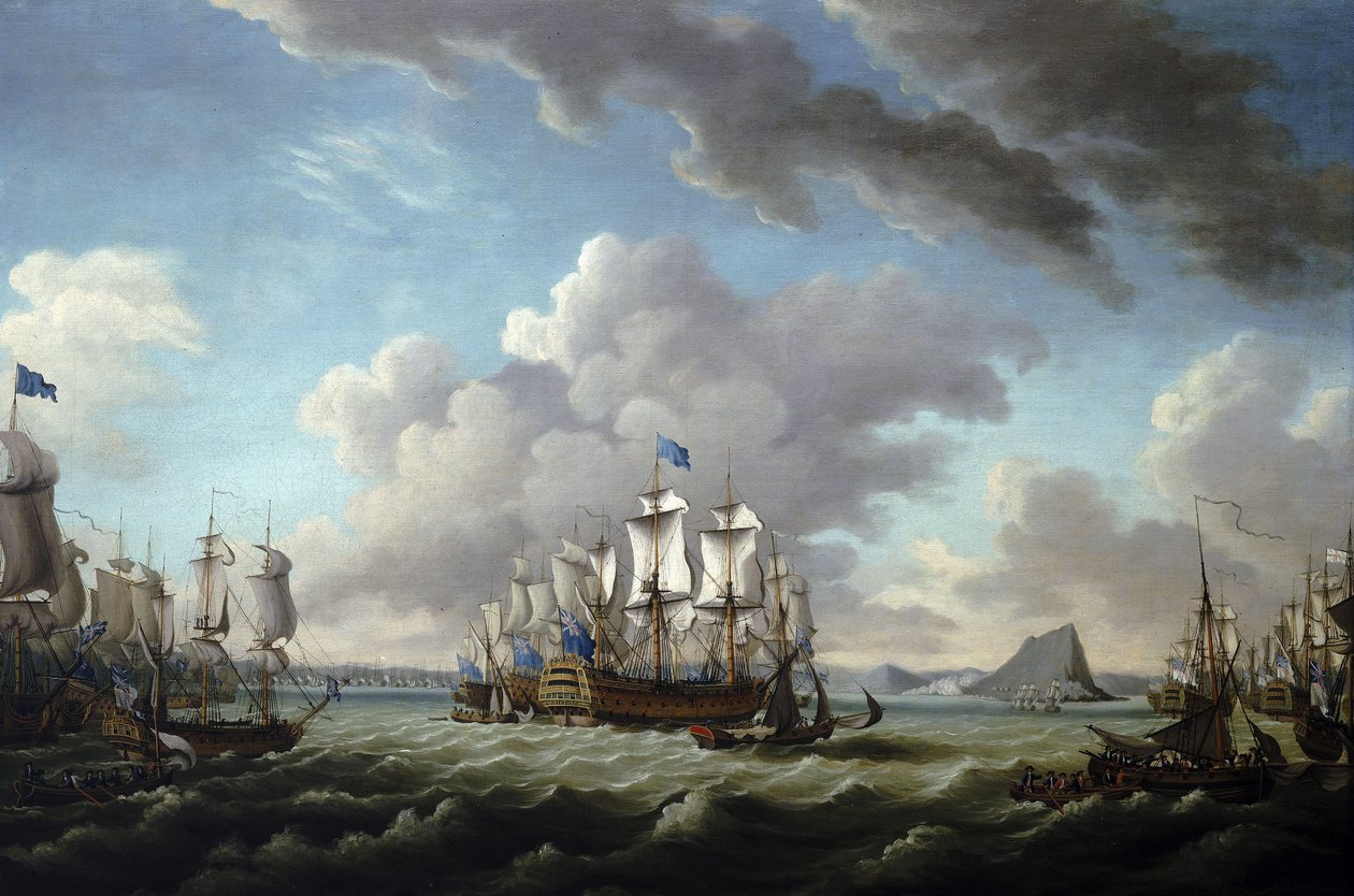 美国独立战争（1775-1783 年），约 1782 年（布面油画） 作者 理查德·佩顿