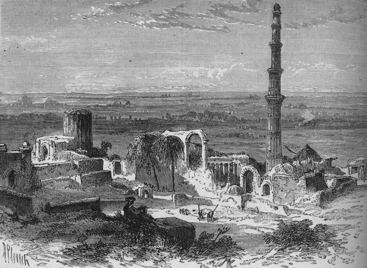 于c1880年在德里周围的风景 作者 理查德·普里恩·利奇