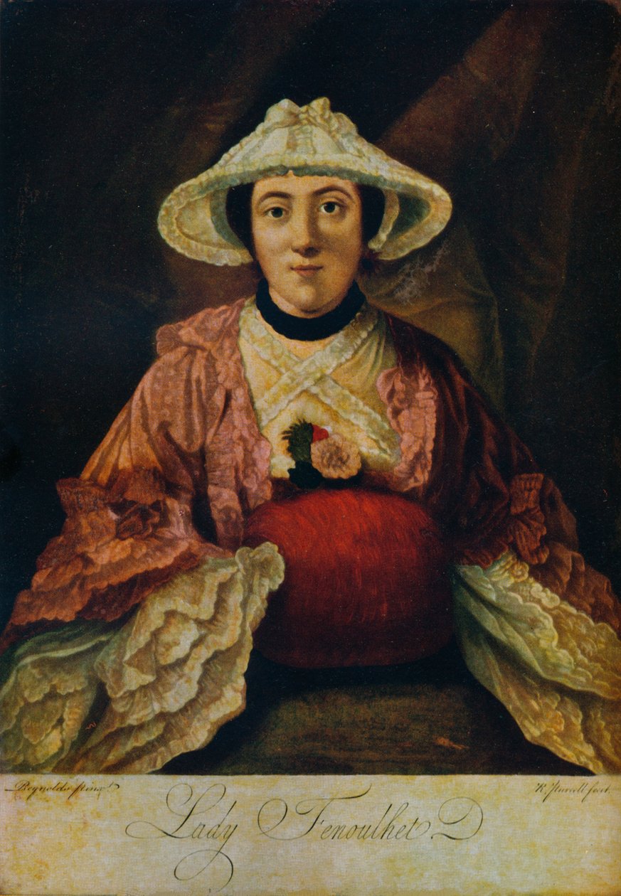 安妮·尼·戴（Anne nee Day），芬努赫特夫人，c1760 作者 理查德·珀塞尔（Richard Purcell）