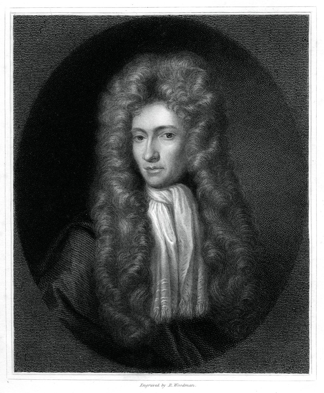 罗伯特·博伊尔（Robert Boyle），爱尔兰裔化学家和物理学家，1833年。 作者 理查德·伍德曼