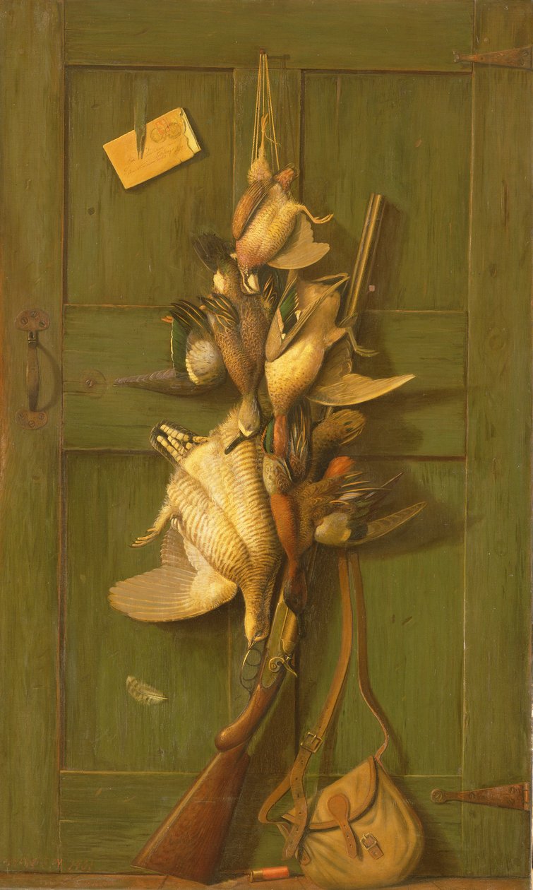 狩猎奖杯，c.1901 作者 理查德·拉·巴里·古德温