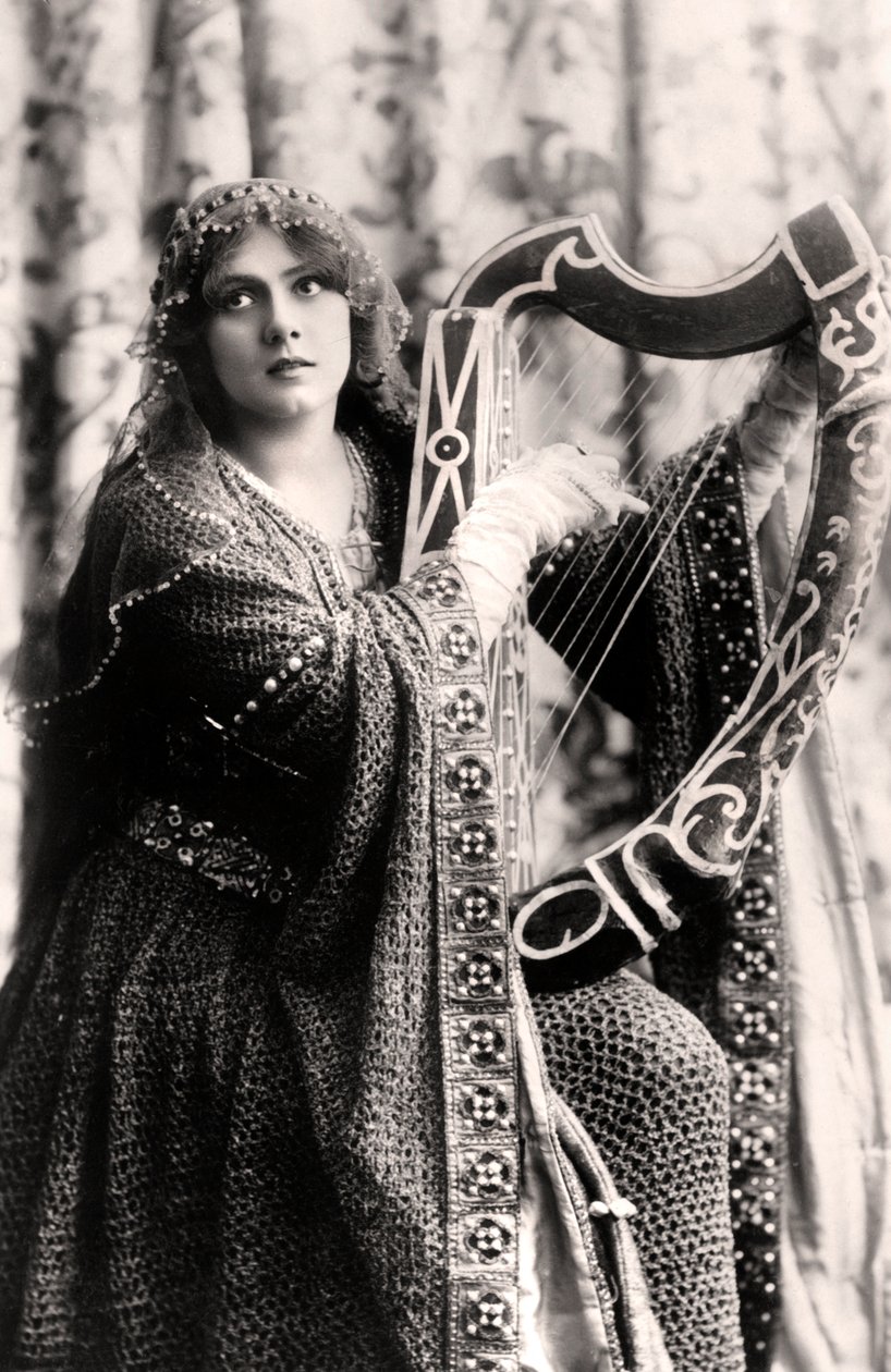 莉莉·布雷顿（Lily Brayton）1876-1933年，英国女演员，二十世纪初。 作者 丽塔·马丁（Rita Martin）