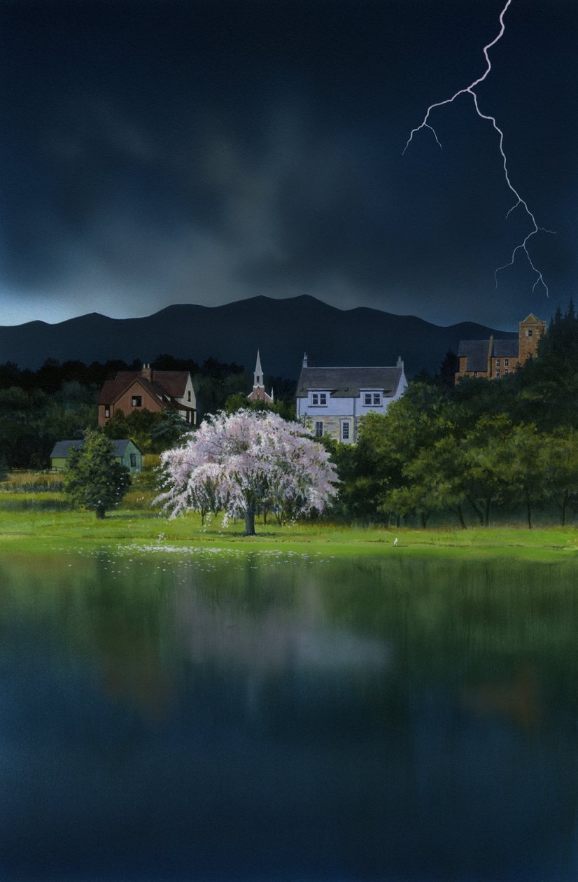 最残酷的月份》，2008 年（丙烯酸画板） 作者 