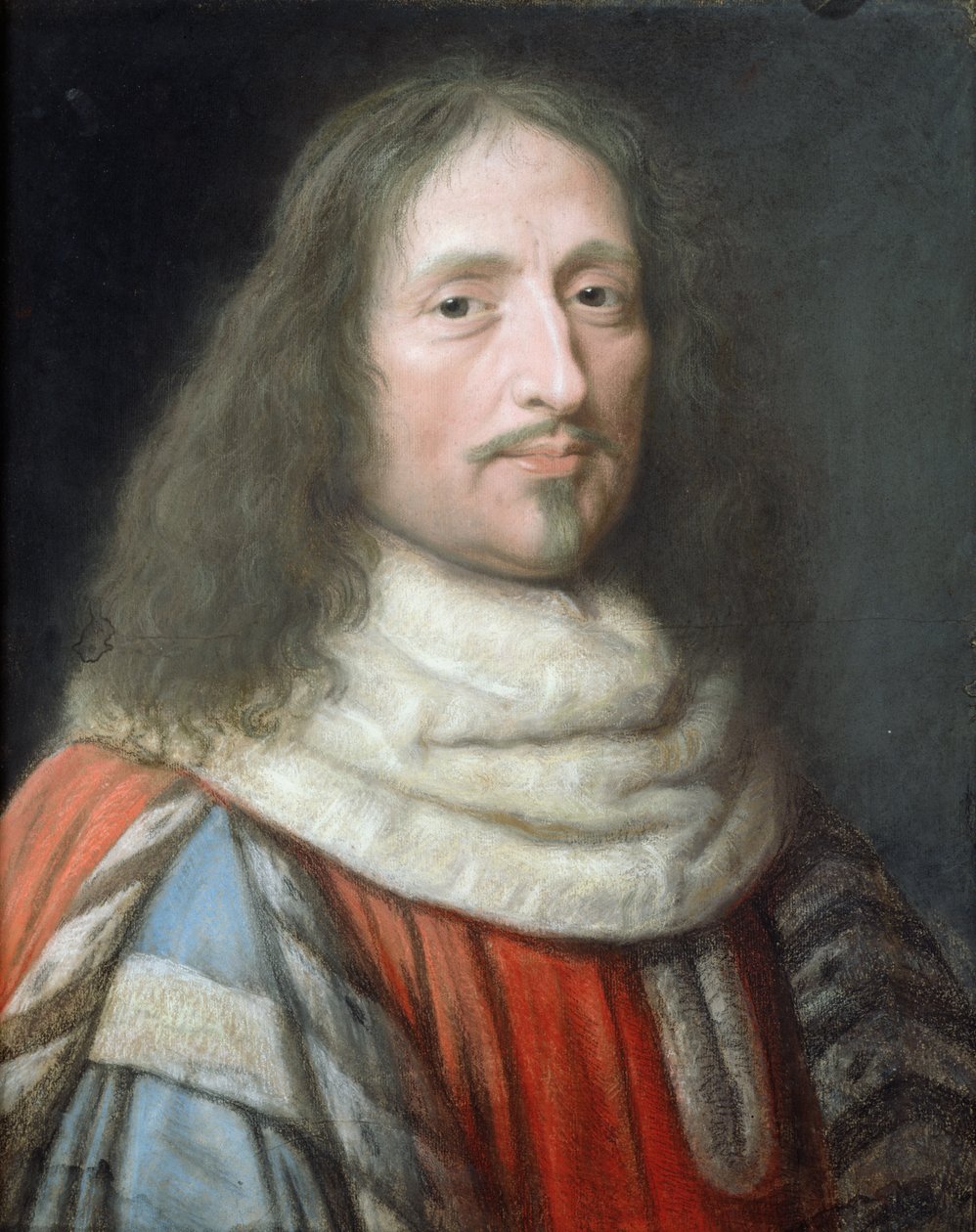 Guillaume de Lamoignon（1617-77）（纸上粉彩） 作者 罗伯特·南特伊